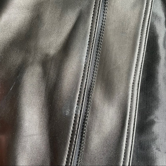 H-Bar Vintage 90’s Cirque du Soleil leather jacket - Picture 9 of 11